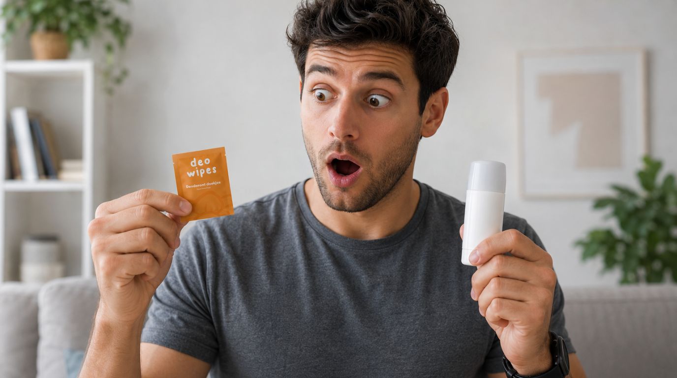 Wat werkt beter: deodorant doekjes of normale deodorant?