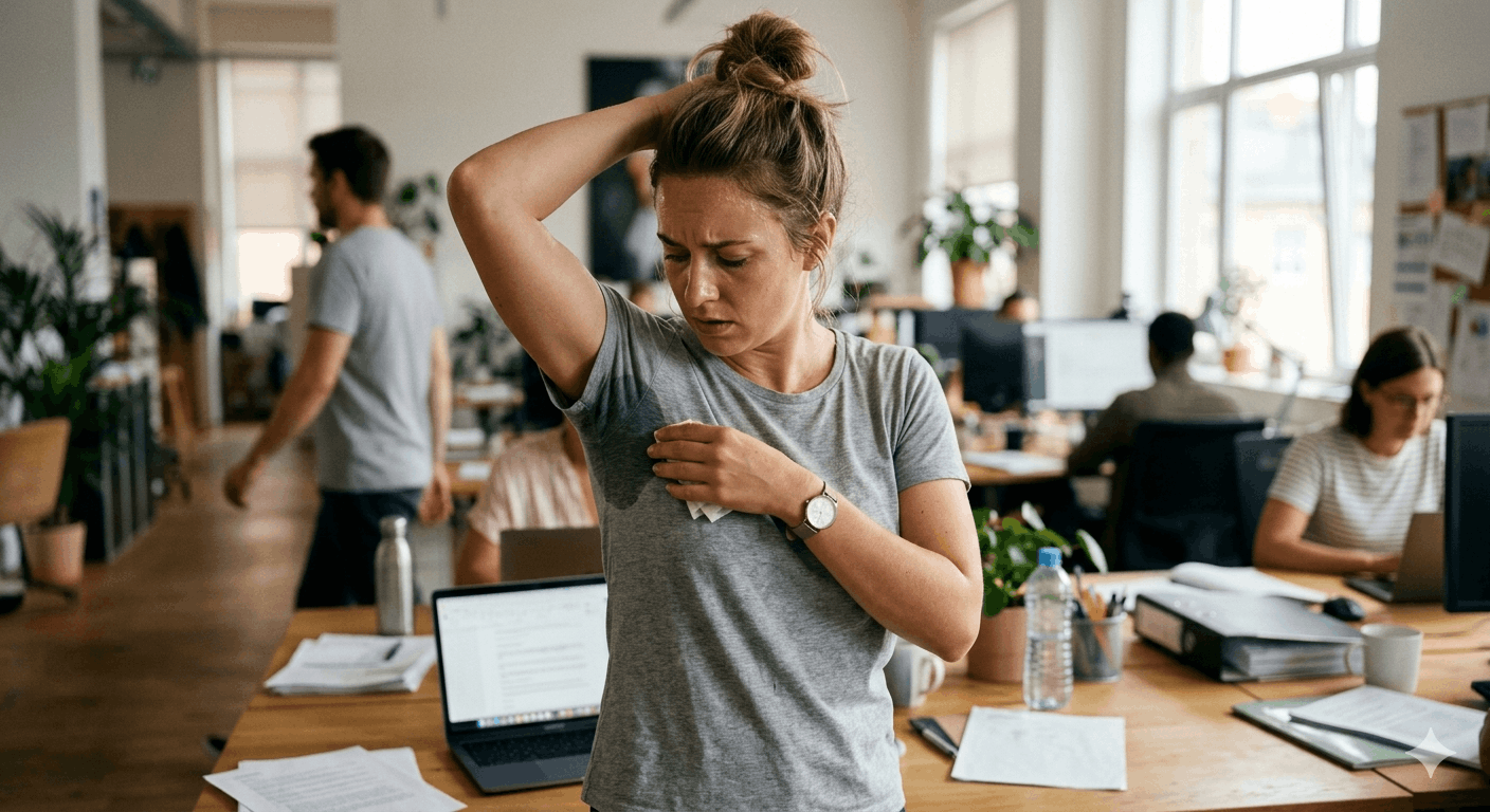 Hoe voorkom ik zweetplekken in kleding? 7 praktische tips
